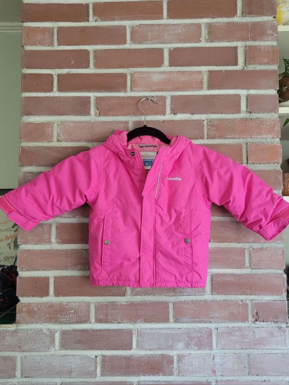 Columbia Kids Pink Hooded Winter Jacket